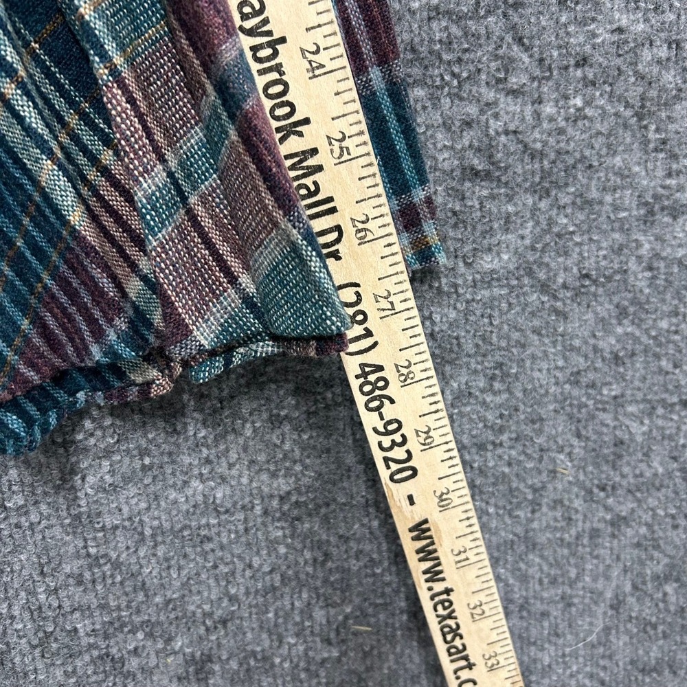 Vintage Skirt Womens Size 26 Multicolor pleated A-Line Midi Academic Casual - Picture 3 of 6